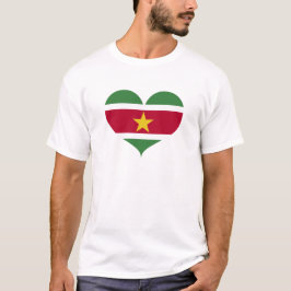 Ik hou van Suriname Flag T-shirt