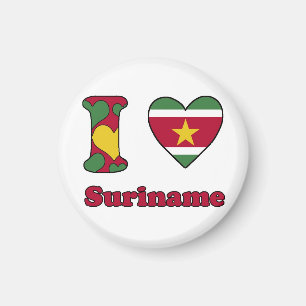 Ik hou van Suriname Magneet
