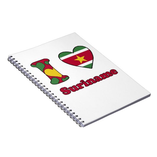 Ik hou van Suriname Notitieboek (Rechterzijde)