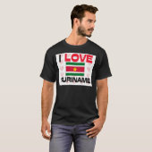Ik hou van Suriname T-shirt (Voorkant volledig)