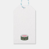 Ik hou van Sushi Cadeaulabel (Achterkant)