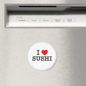 Ik hou van SUSHI ( eten ) Magneet (Insitu (Vaatwasser))