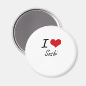 Ik hou van Sushi Magneet (Voorkant / Achterkant)