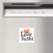 Ik hou van sushi magneet (Insitu (Vaatwasser))
