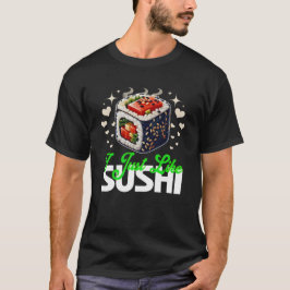 Ik hou van sushi t-shirt