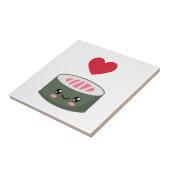 Ik hou van Sushi Tegeltje (Zijkant)