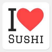 Ik hou van sushi
