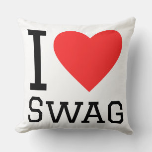 Ik hou van swag kussen