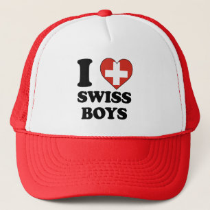 Ik hou van Swiss Boys Trucker Pet