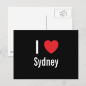 Ik hou van Sydney Briefkaart (Voorkant / Achterkant)