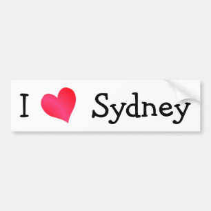 Ik hou van Sydney Bumpersticker