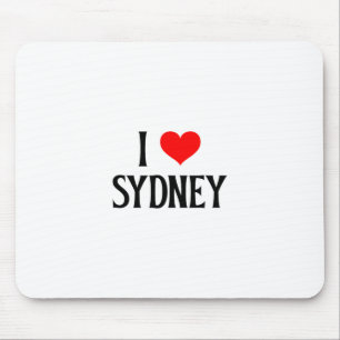 Ik hou van Sydney Ik Hart Sydney Australië Oz Reis Muismat