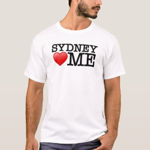 Ik hou van Sydney, ik hart Sydney T-shirt