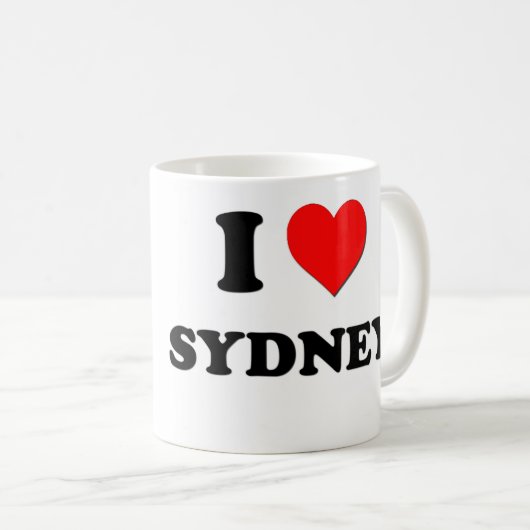 Ik hou van Sydney Koffiemok (Voorkant rechts)