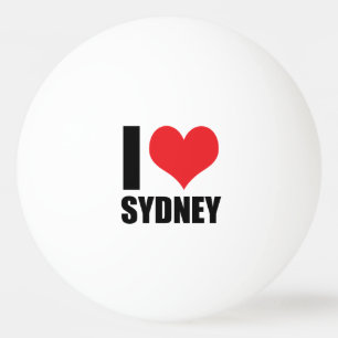 Ik hou van Sydney Pingpongbal