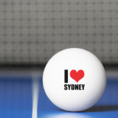 Ik hou van Sydney Pingpongbal (Net)