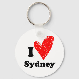 Ik hou van Sydney Sleutelhanger