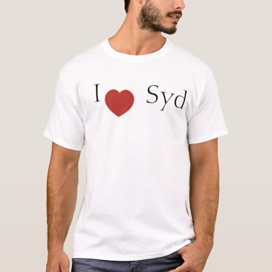 Ik hou van Sydney T-shirt (Voorkant)