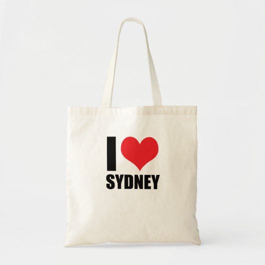 Ik hou van Sydney Tote Bag (Voorkant)