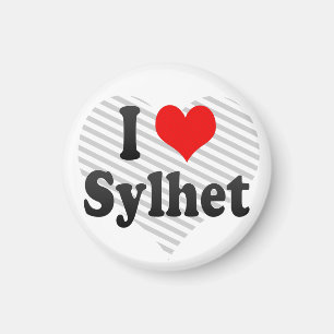 Ik hou van Sylhet, Bangladesh Magneet