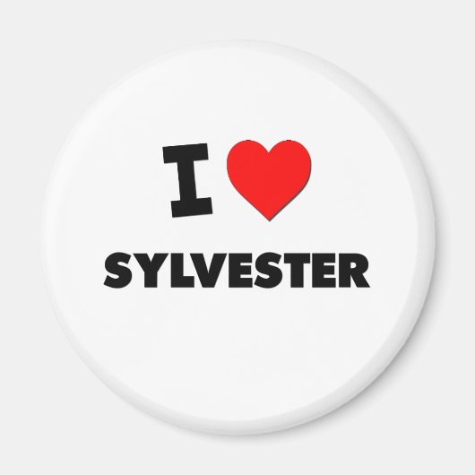 Ik hou van Sylvester Magneet (Voorkant)