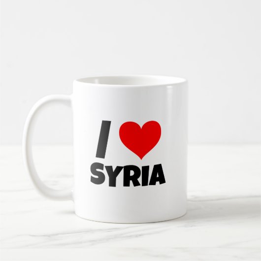 Ik hou van Syrië سور يا Koffiemok (Links)