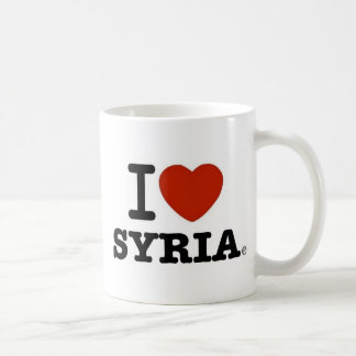 Ik hou van Syrië Koffiemok