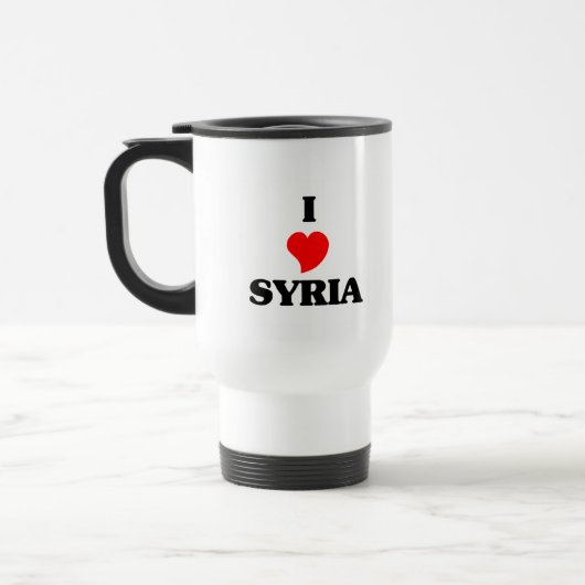 Ik hou van Syrië Reisbeker (Links)