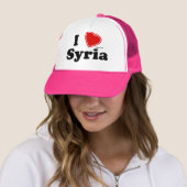 Ik hou van Syrië Trucker Pet (In situ)
