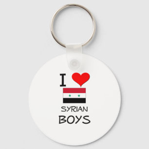 Ik hou van Syrische jongens Sleutelhanger