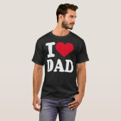 Ik hou van t-shirt (Voorkant volledig)