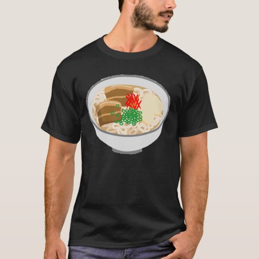Ik hou van T-Shirt (Japans/Okinawa Food) (Voorkant)
