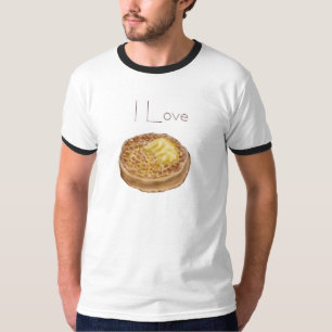 Ik hou van T-shirt met kreupelhout