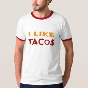 Ik hou van T-shirt Tacos