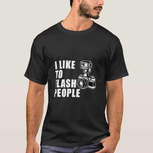 Ik hou van T-shirt van Flash People (Voorkant)