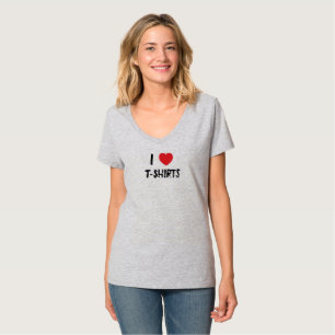 Ik hou van T-shirts