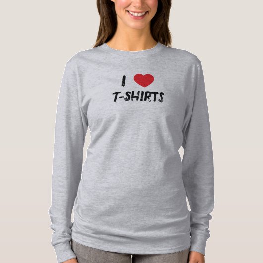 Ik hou van T-shirts (Voorkant)