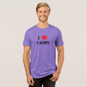 Ik hou van T-shirts (Voorkant volledig)