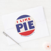IK HOU VAN TAART 3" stickers (Envelop)