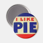 IK HOU VAN TAART magneet (Voorkant / Achterkant)