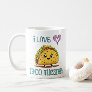 Ik hou van Taco Dinsdag Koffiemok