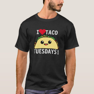 Ik hou van Taco dinsdagen T-shirt