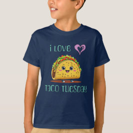 Ik hou van Taco Tuesday T-shirt