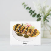 ik hou van tacos briefkaart (Staand voorkant)