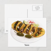 ik hou van tacos briefkaart (Voorkant / Achterkant)
