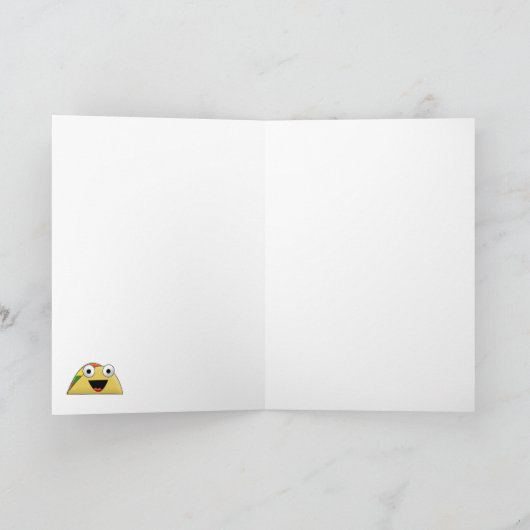 Ik hou van Tacos Kaart (Binnen)