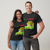 Ik hou van Tacos Little Taco Truck shirten T-shirt (Unisex)