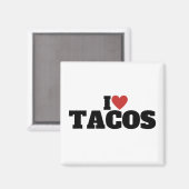 Ik hou van Tacos Magneet (Voorkant / Achterkant)