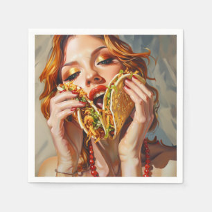 Ik hou van Tacos Servet
