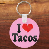 Ik hou van Tacos Sleutelhanger (Voorkant)